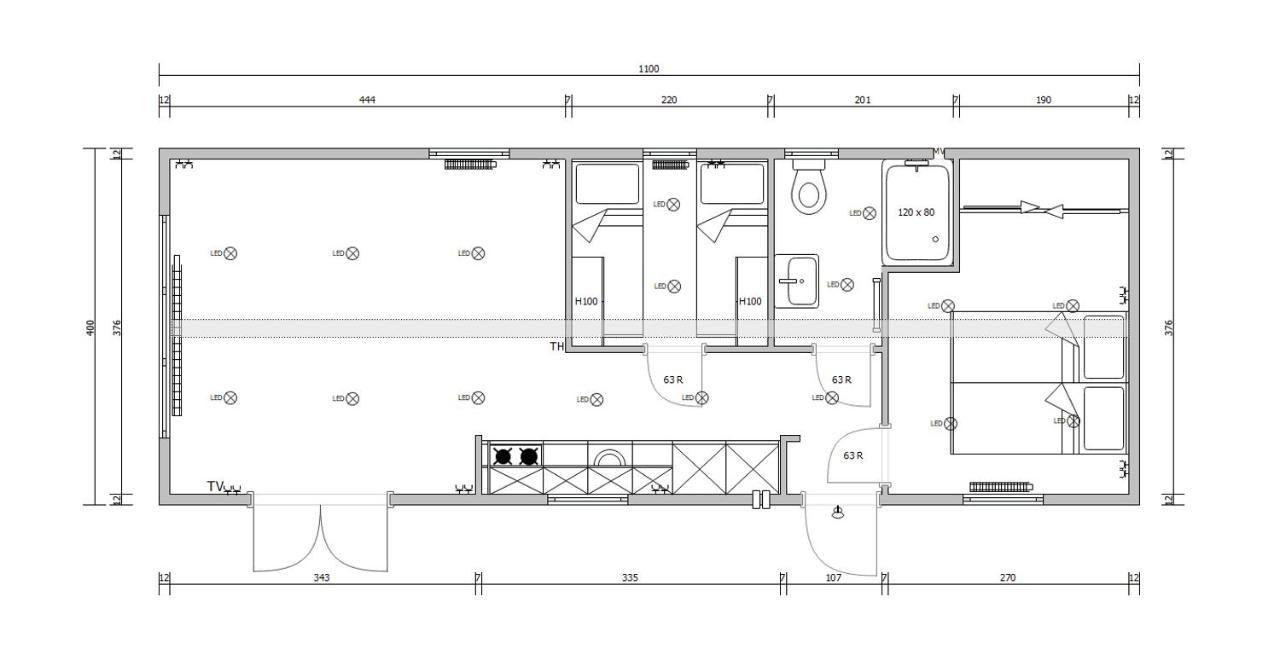 Chalets Op Minicamping Dorpszicht Gapinge ภายนอก รูปภาพ